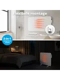 Slimme Infrarood Verwarming 450W - Wit