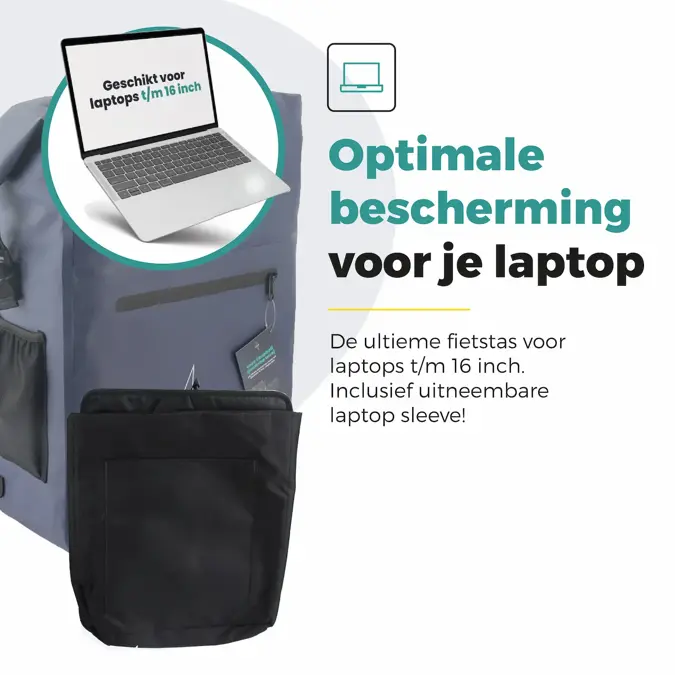 Voltano Luxe Fietstas / Rugtas 28l