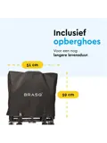 Bolderkar - Opvouwbaar -  80 KG