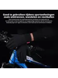 Waterafstotende handschoenen met touchscreen