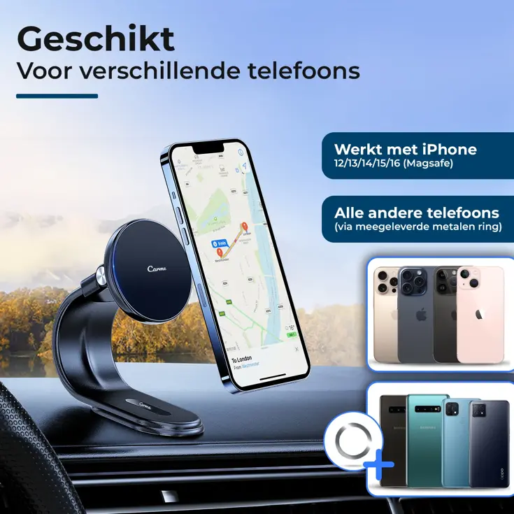 MagSafe Telefoonhouder - Auto