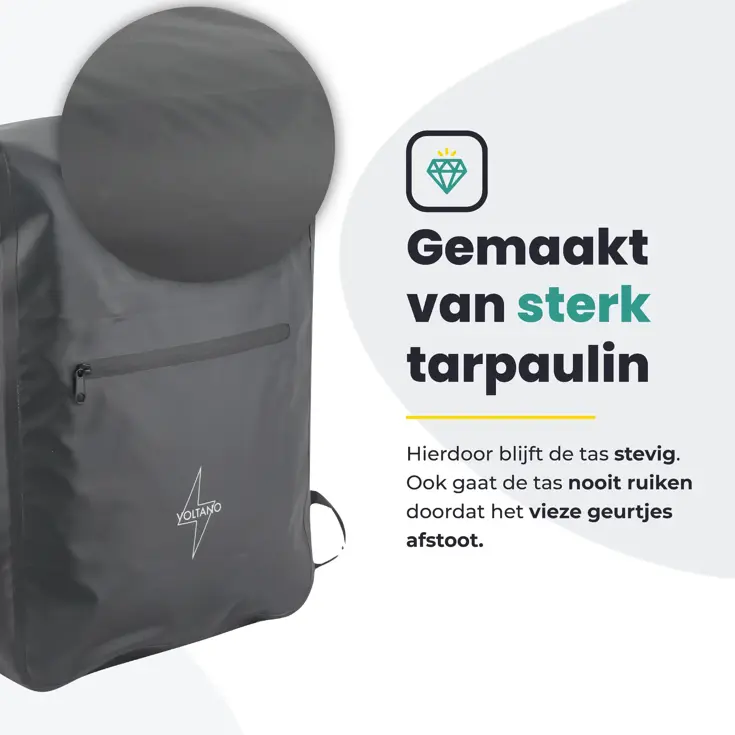Voltano Luxe Enkele Fietstas / Rugtas 28L