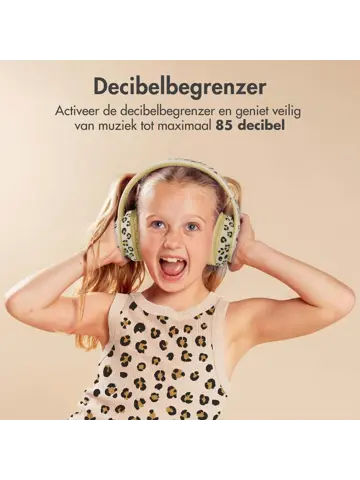 imoshion Kinder Koptelefoon LED - Leopard