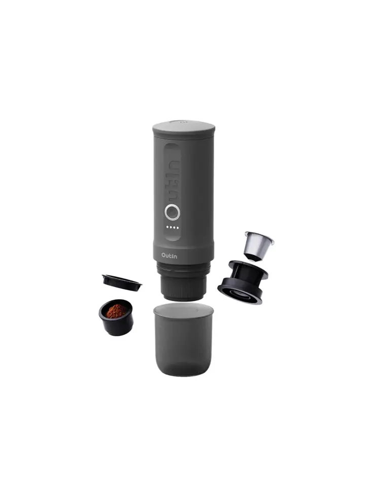 Outin Espressomachine Bundel - Grijs