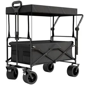 Bolderkar Opvouwbaar XL met Dak