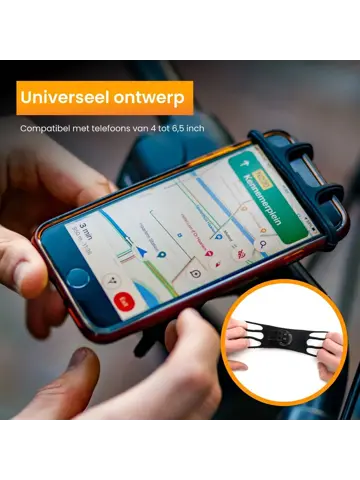 Telefoonhouder Fiets met 360 Graden Rotatie