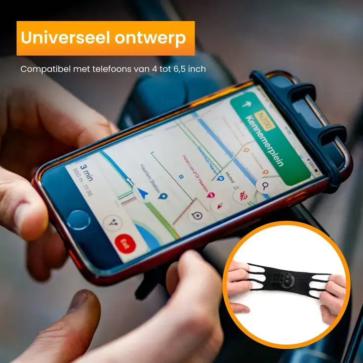 Telefoonhouder Fiets met 360 Graden Rotatie