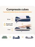 Packing cubes compressie set – 6-delig – N Blauw