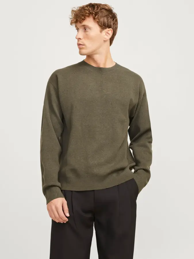 Heren Bradfort Knit Crew Neck Jack & Jones