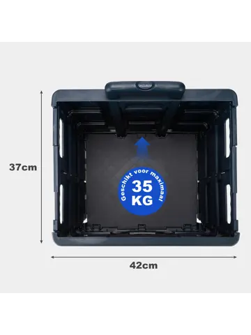 Boodschappenkrat - 50L - Met Deksel