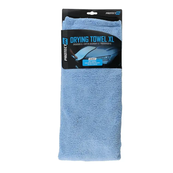 Microvezel droogdoek XL 64x88cm voor auto reinigen
