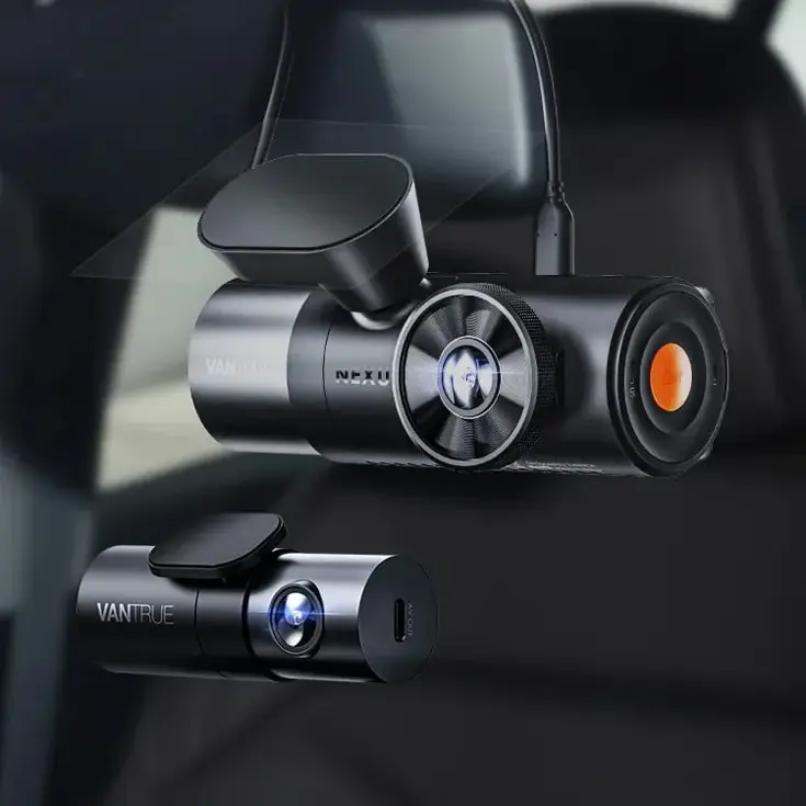 N4 Pro Triple 3CH 4K Wifi GPS dashcam