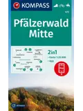 Wandelkaart WK472 Pfälzerwald Mitte