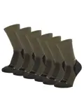 6 paar - Met Wol - Hiking Sokken