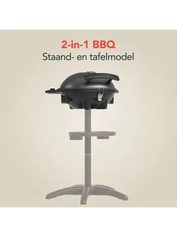 Elektrische BBQ – 2400W – Zwart