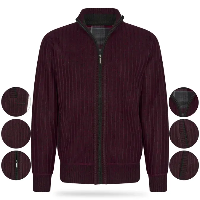 Heren Bounded Cardigan Cappuccino Italia