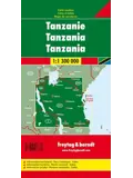 Wegenkaart F&B Tanzania