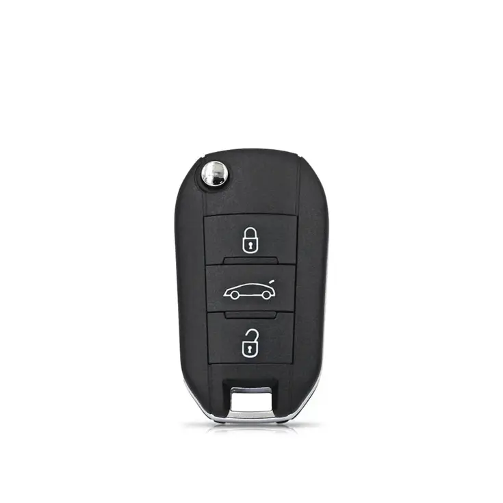 Klapsleutelbehuizing geschikt voor Citroen/Peugeot