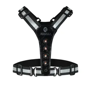 Led Hardloopvest - Rogelli - Zwart