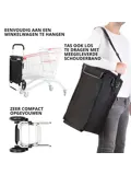 Allround Boodschappenwagen opvouwbaar 41 liter
