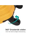 Reiskoffer M ABS 74L met TSA-slot en 360° wielen