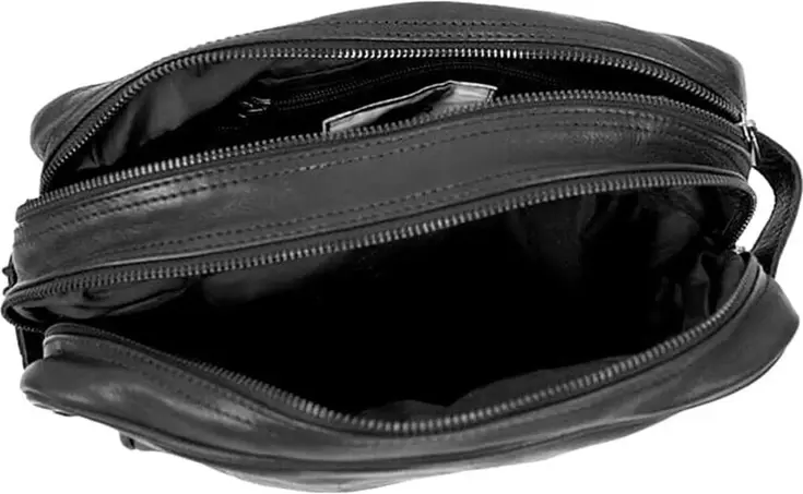 Bear Design - Mickey - Leren toilettas