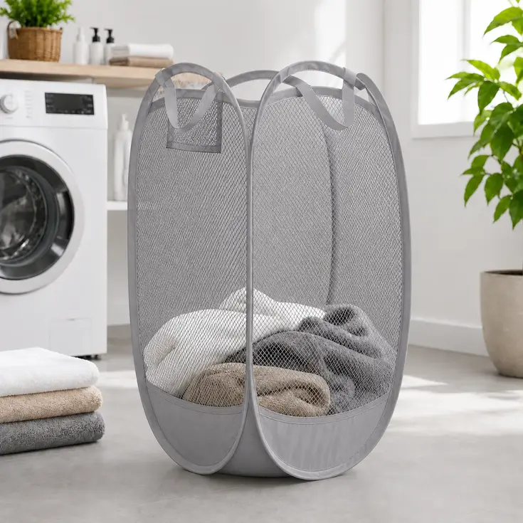 Opvouwbare Wasmand 64 Liter - Opbergmand