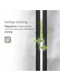 Magnetisch Vliegengordijn Zwart