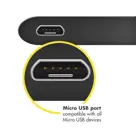 Accezz Micro-USB naar USB kabel 1 meter