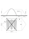 Borzhava XL 3 Alu lichte tent