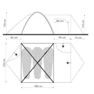 Borzhava XL 3 Alu lichte tent