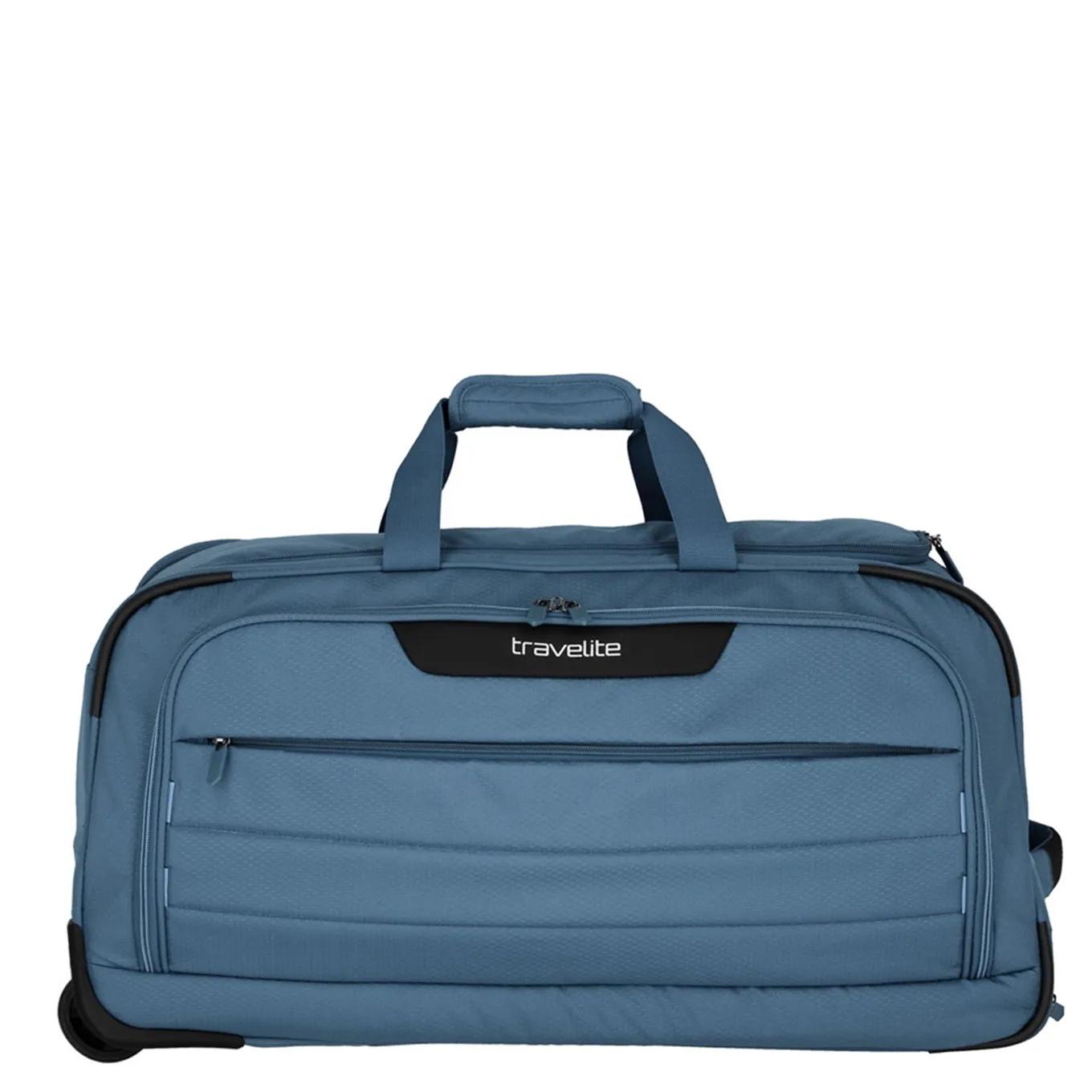 Travelite  Skaii Wheeled Duffle blue Blauw  Blauw main product image