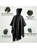 Regenponcho voor Fiets en Wandelen - Waterdicht