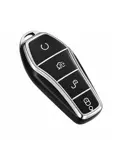 TPU Sleutelhoesje voor BYD zwart D4