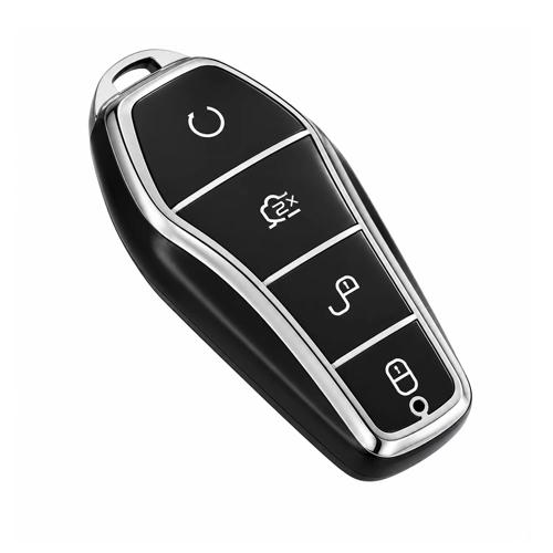 TPU Sleutelhoesje voor BYD zwart D4