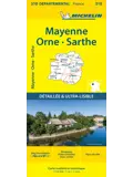 Wegenkaart Local 310 Mayenne - Orne