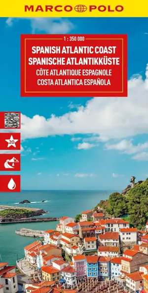 Wegenkaart Spaans-Atlantische Kust