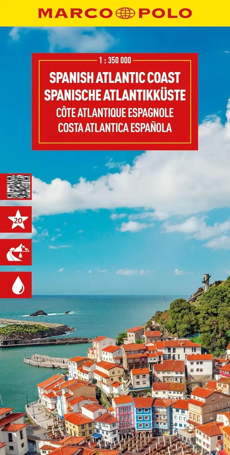 Wegenkaart Spaans-Atlantische Kust