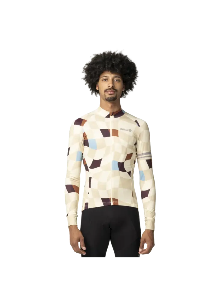 Square - Fietsshirt heren