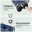 LifeGoods Bolderkar - 80KG - 94L