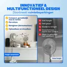 Vulpes Goods - Draadloze Statiefventilator - 4in1