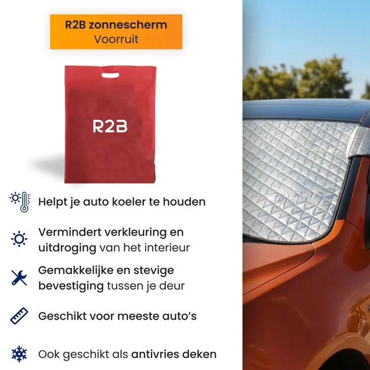Zonnescherm Auto Voorruit - Universeel