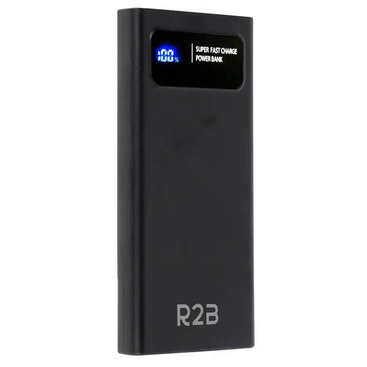 Powerbank 10000 mAh - Snellader & LED Dispay