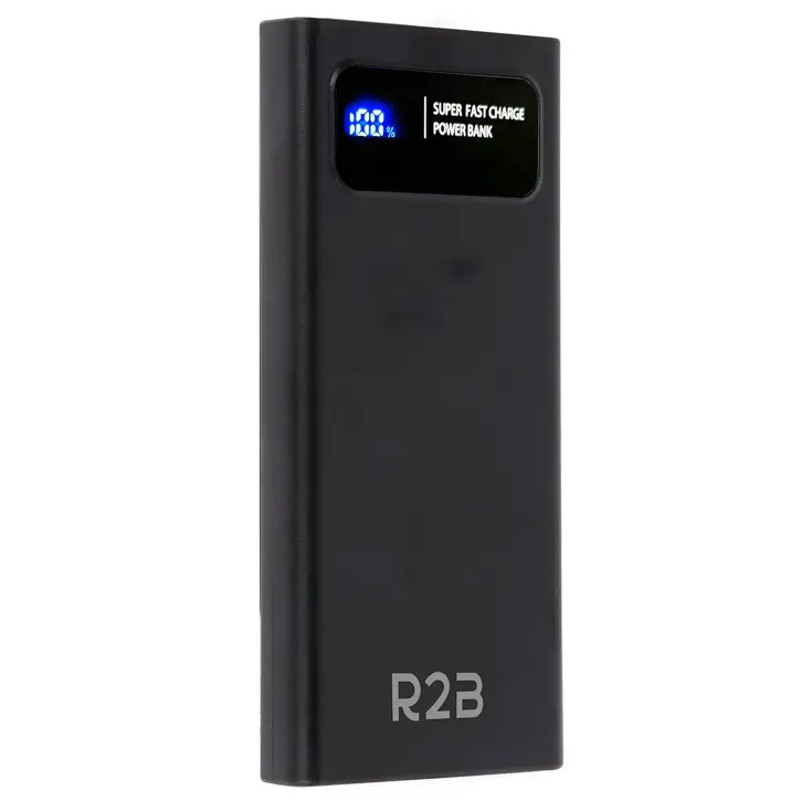 Powerbank 10000 mAh - Snellader & LED Dispay