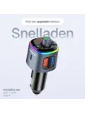 Wegman Bluetooth FM Transmitter Carkit USB C