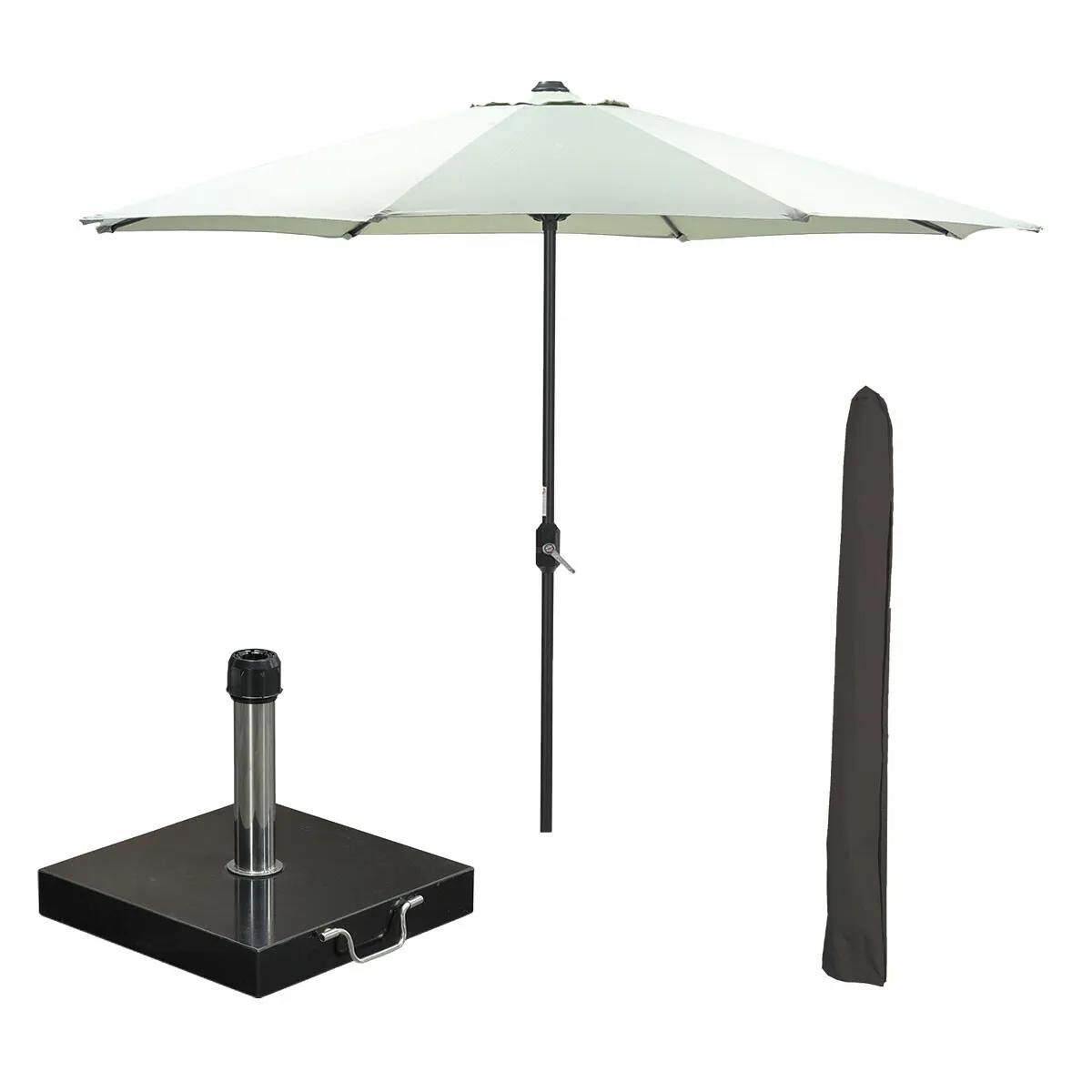 Garden Impressions Lotus Stokparasol   Olijf Groen