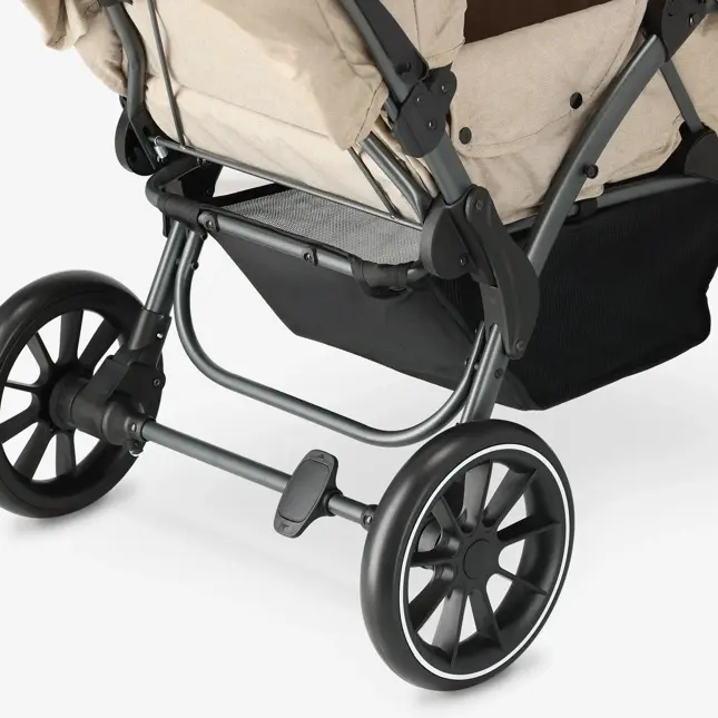 Luxe Elena dubbele buggy - Compact - Lichtgewicht