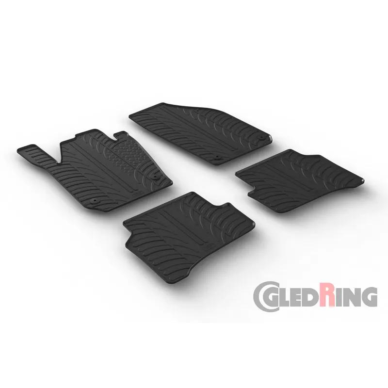 Gledring Skoda Fabia 2014-2021  Rubbermatten  Zwart main product image