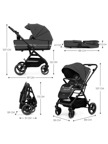 Yoxi - 2-in-1 Kinderwagen