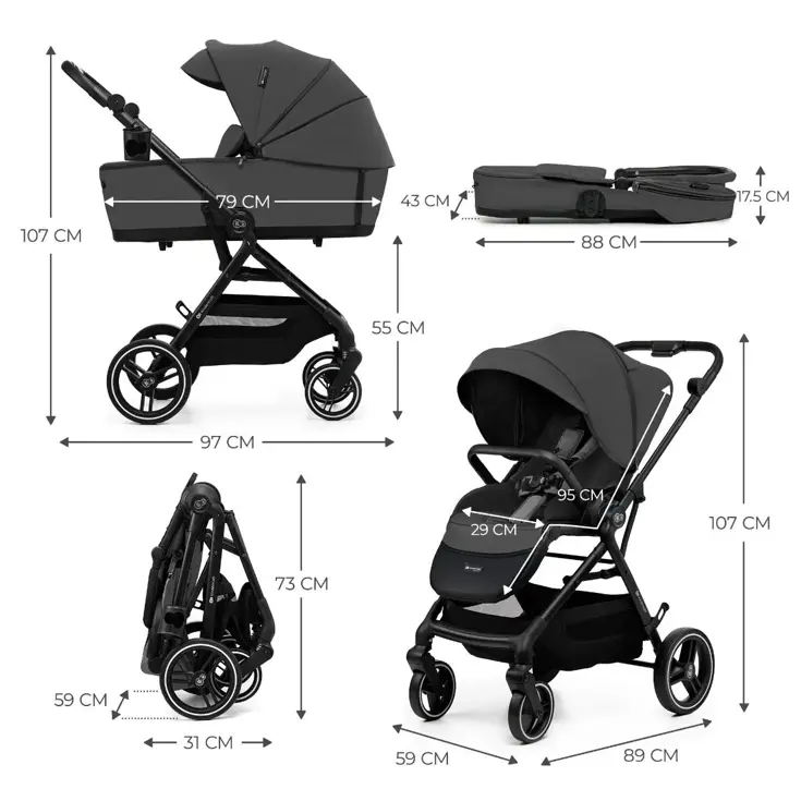Yoxi - 2-in-1 Kinderwagen